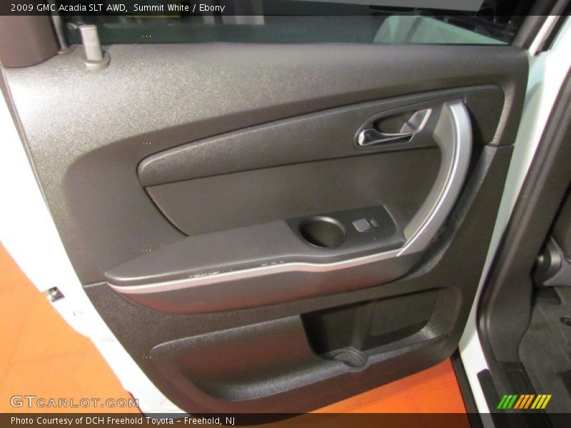 Summit White / Ebony 2009 GMC Acadia SLT AWD