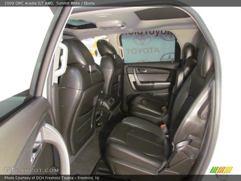 Summit White / Ebony 2009 GMC Acadia SLT AWD