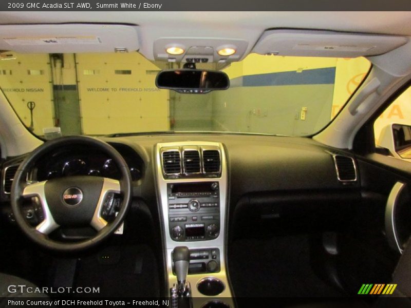 Summit White / Ebony 2009 GMC Acadia SLT AWD