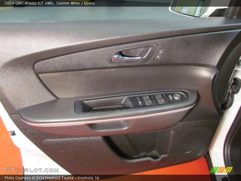 Summit White / Ebony 2009 GMC Acadia SLT AWD