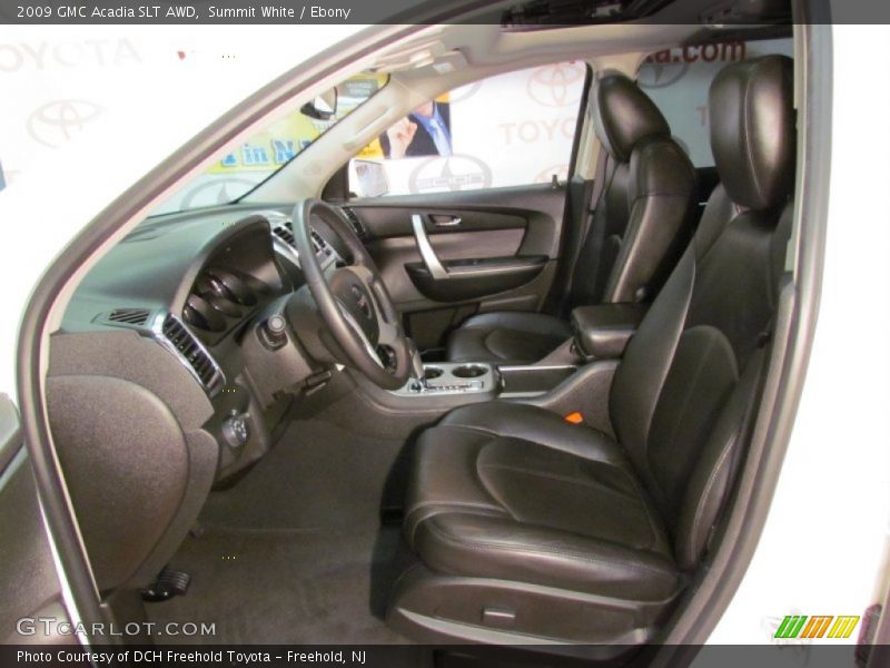 Summit White / Ebony 2009 GMC Acadia SLT AWD
