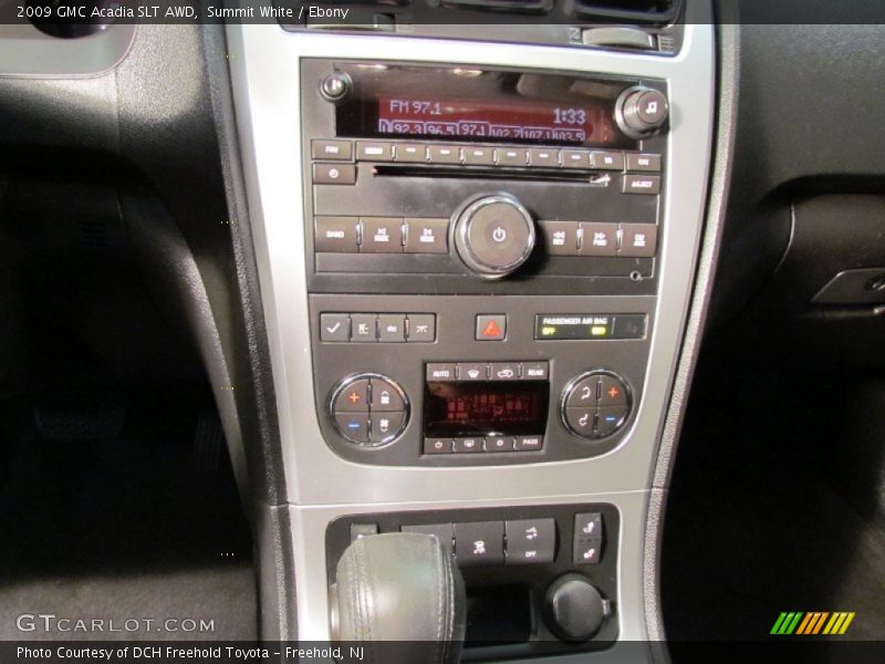Summit White / Ebony 2009 GMC Acadia SLT AWD