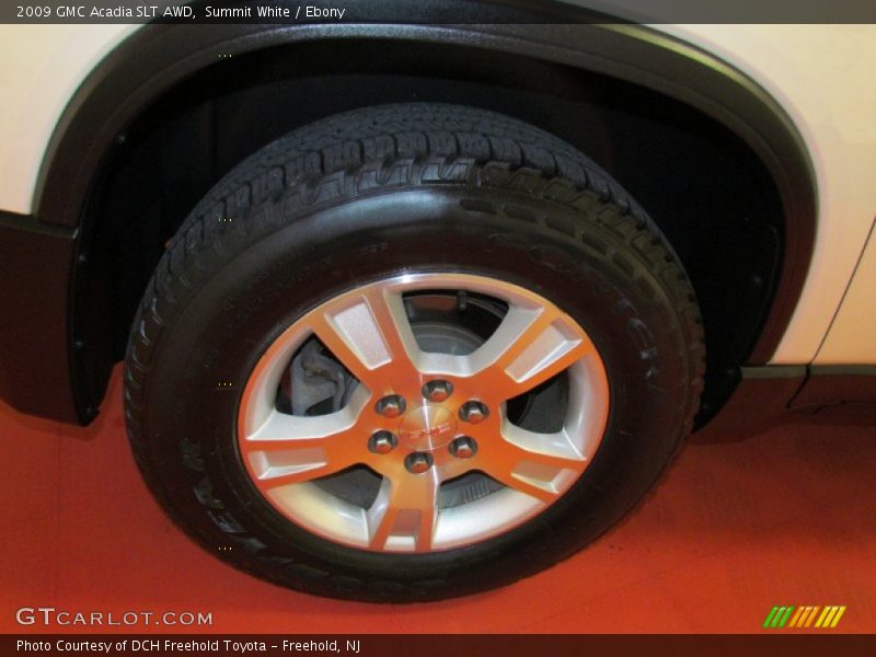 Summit White / Ebony 2009 GMC Acadia SLT AWD