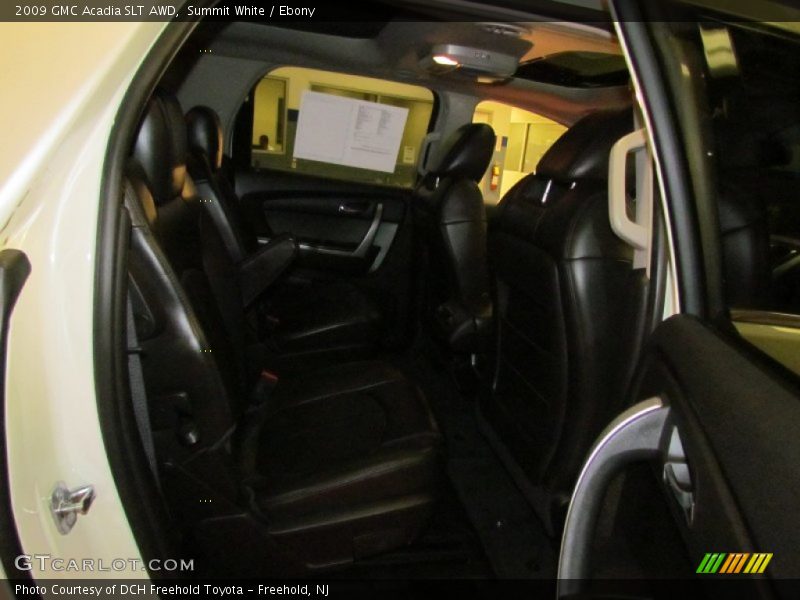 Summit White / Ebony 2009 GMC Acadia SLT AWD