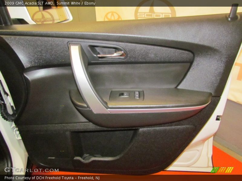 Summit White / Ebony 2009 GMC Acadia SLT AWD
