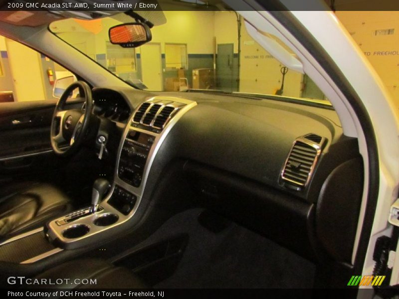 Summit White / Ebony 2009 GMC Acadia SLT AWD