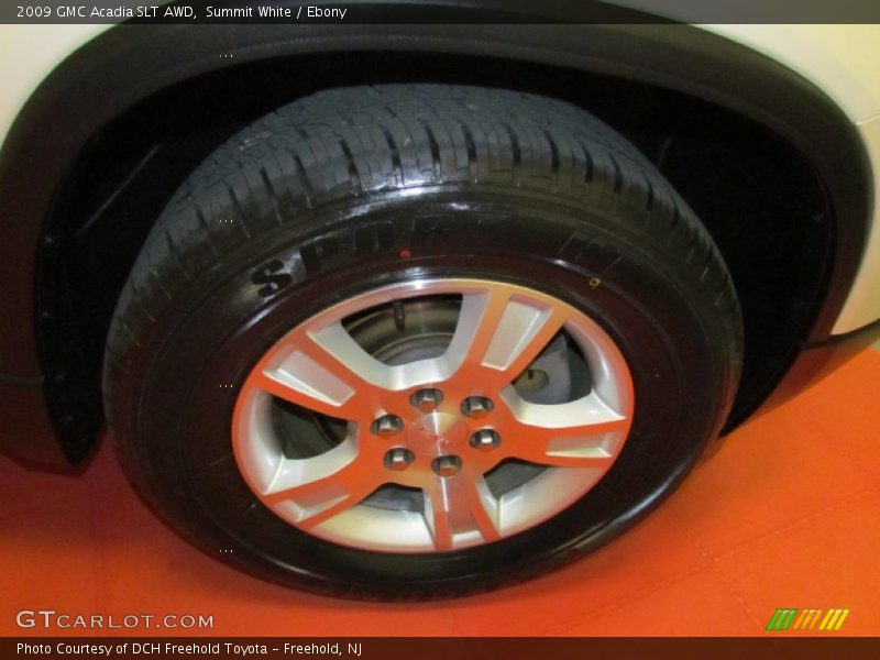 Summit White / Ebony 2009 GMC Acadia SLT AWD