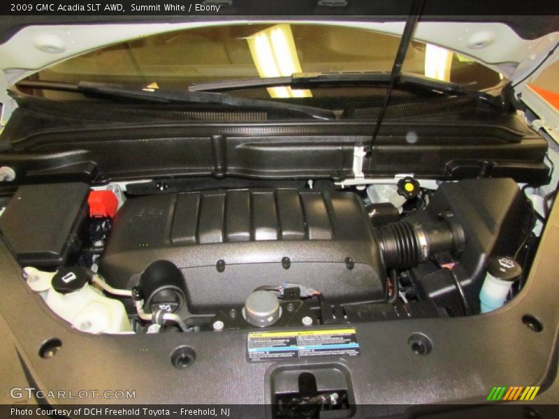 Summit White / Ebony 2009 GMC Acadia SLT AWD
