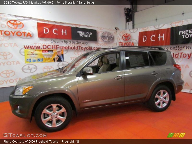 Pyrite Metallic / Sand Beige 2010 Toyota RAV4 Limited V6 4WD