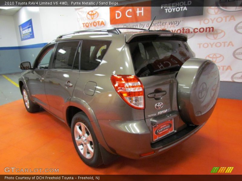 Pyrite Metallic / Sand Beige 2010 Toyota RAV4 Limited V6 4WD