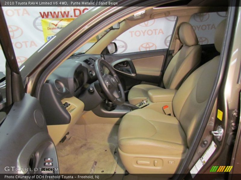 Pyrite Metallic / Sand Beige 2010 Toyota RAV4 Limited V6 4WD