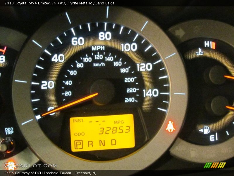 Pyrite Metallic / Sand Beige 2010 Toyota RAV4 Limited V6 4WD