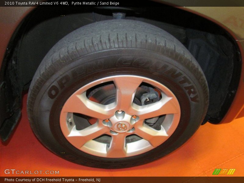 Pyrite Metallic / Sand Beige 2010 Toyota RAV4 Limited V6 4WD