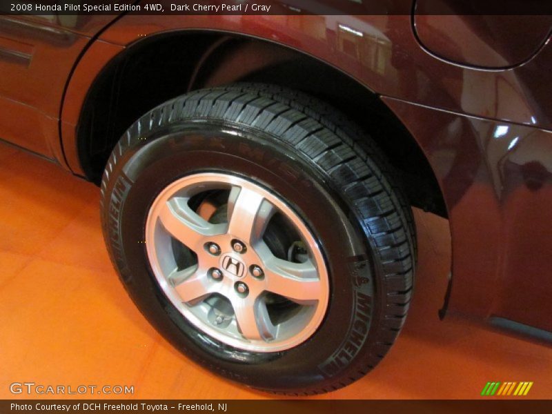 Dark Cherry Pearl / Gray 2008 Honda Pilot Special Edition 4WD