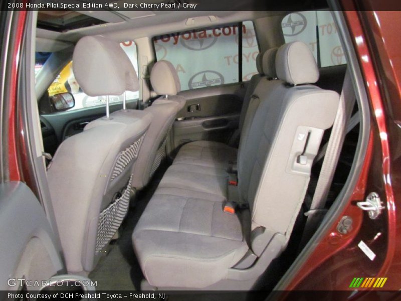 Dark Cherry Pearl / Gray 2008 Honda Pilot Special Edition 4WD