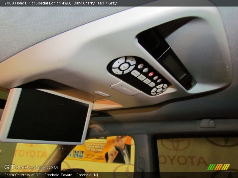 Dark Cherry Pearl / Gray 2008 Honda Pilot Special Edition 4WD