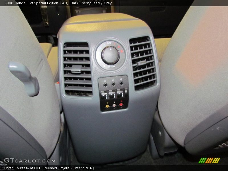 Dark Cherry Pearl / Gray 2008 Honda Pilot Special Edition 4WD