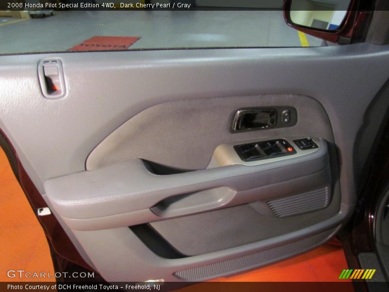 Dark Cherry Pearl / Gray 2008 Honda Pilot Special Edition 4WD
