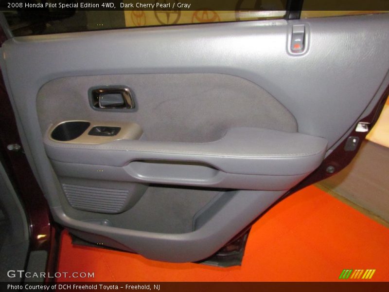 Dark Cherry Pearl / Gray 2008 Honda Pilot Special Edition 4WD