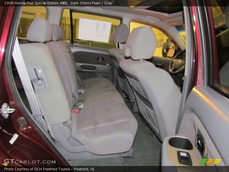 Dark Cherry Pearl / Gray 2008 Honda Pilot Special Edition 4WD
