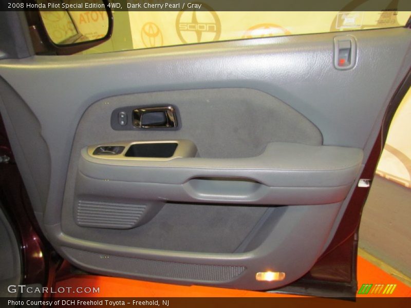 Dark Cherry Pearl / Gray 2008 Honda Pilot Special Edition 4WD