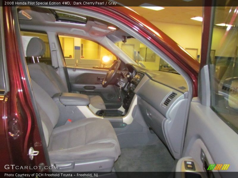 Dark Cherry Pearl / Gray 2008 Honda Pilot Special Edition 4WD