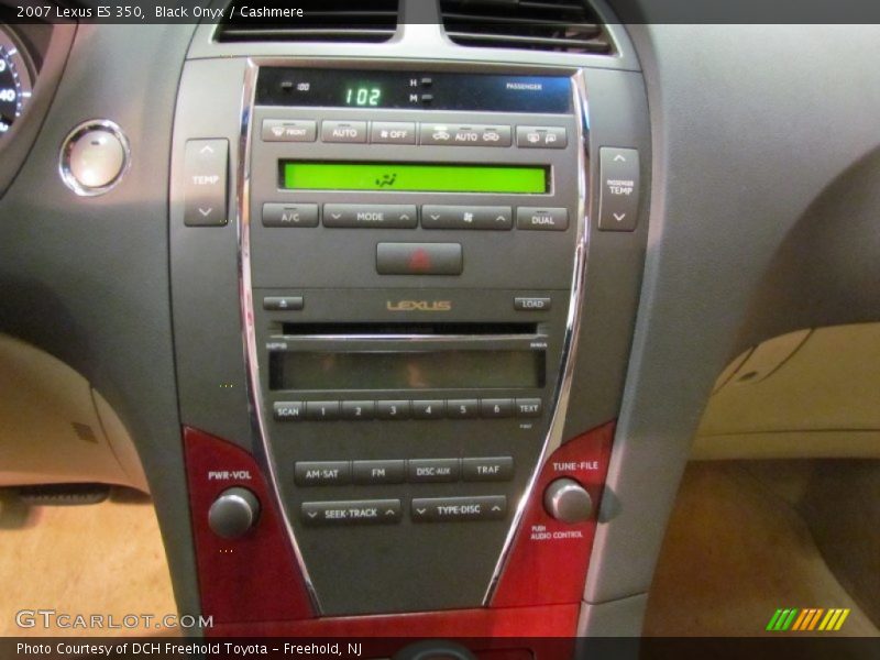 Black Onyx / Cashmere 2007 Lexus ES 350