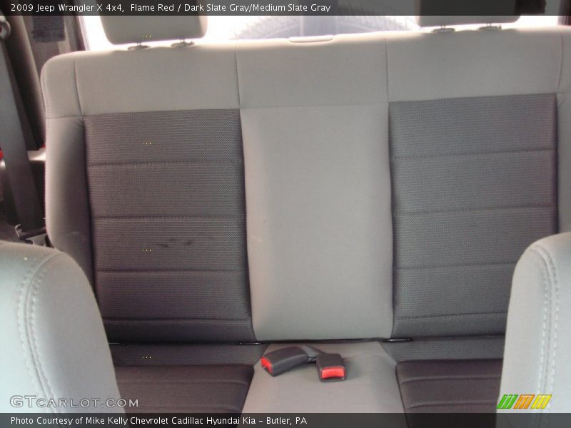 Flame Red / Dark Slate Gray/Medium Slate Gray 2009 Jeep Wrangler X 4x4