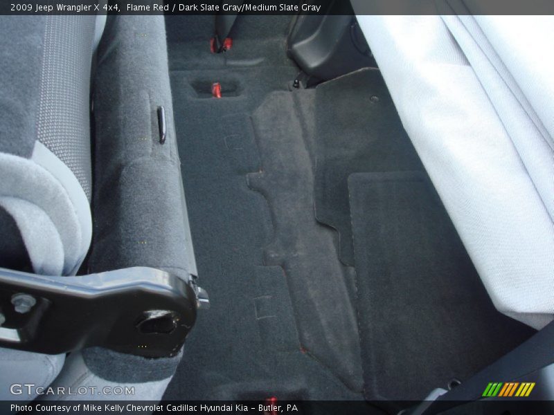 Flame Red / Dark Slate Gray/Medium Slate Gray 2009 Jeep Wrangler X 4x4