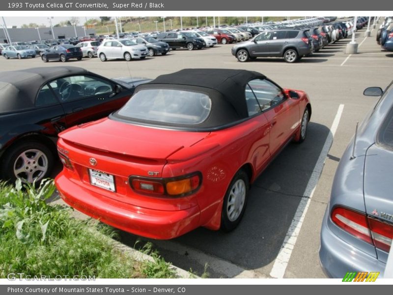 Super Red / Black 1993 Toyota Celica GT Convertible