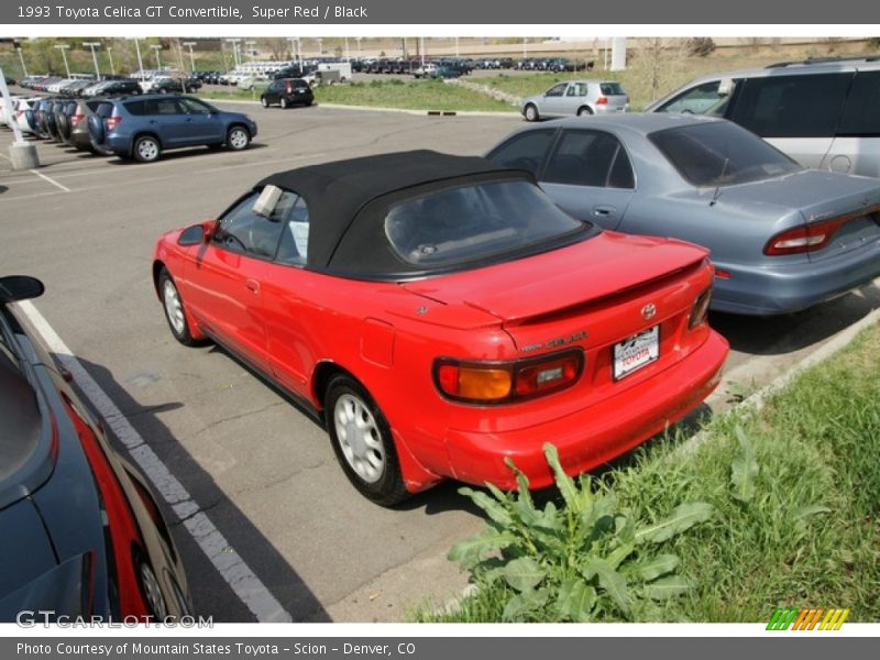 Super Red / Black 1993 Toyota Celica GT Convertible