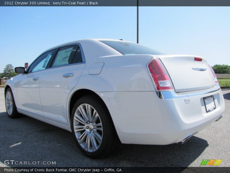 Ivory Tri-Coat Pearl / Black 2012 Chrysler 300 Limited