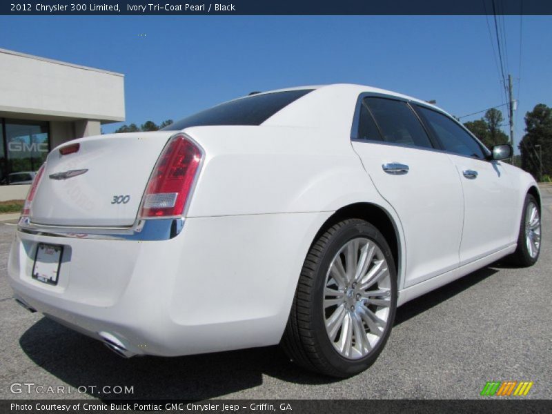Ivory Tri-Coat Pearl / Black 2012 Chrysler 300 Limited