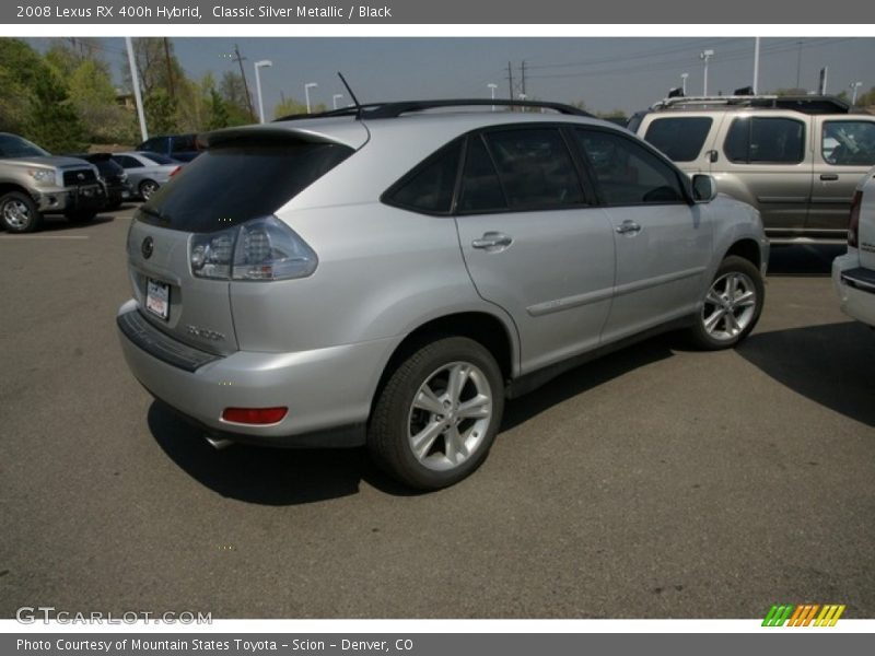 Classic Silver Metallic / Black 2008 Lexus RX 400h Hybrid