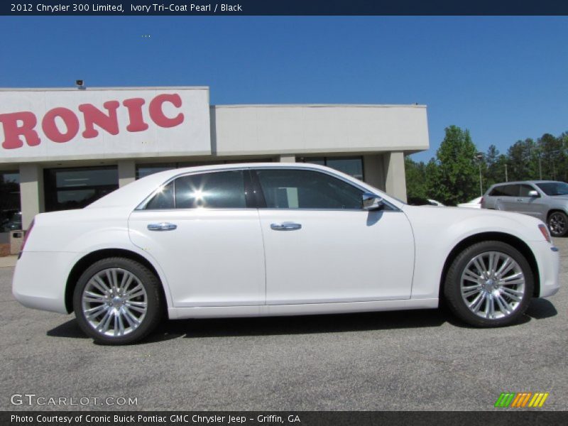 Ivory Tri-Coat Pearl / Black 2012 Chrysler 300 Limited