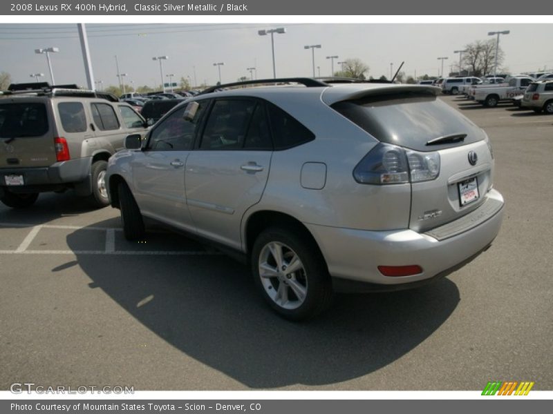 Classic Silver Metallic / Black 2008 Lexus RX 400h Hybrid