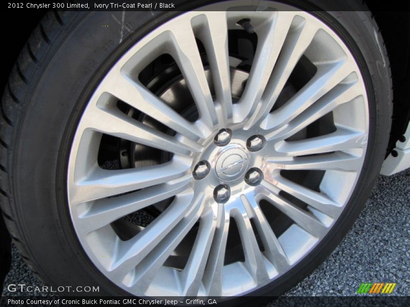 Ivory Tri-Coat Pearl / Black 2012 Chrysler 300 Limited