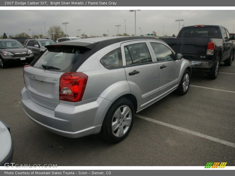 Bright Silver Metallic / Pastel Slate Gray 2007 Dodge Caliber SXT