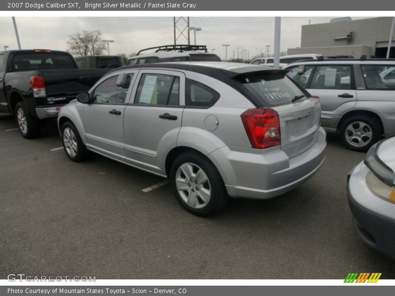 Bright Silver Metallic / Pastel Slate Gray 2007 Dodge Caliber SXT