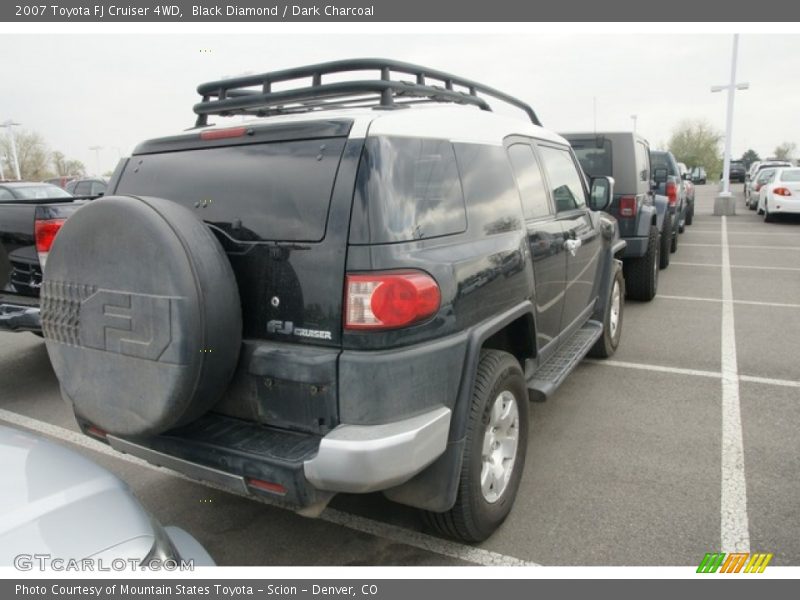 Black Diamond / Dark Charcoal 2007 Toyota FJ Cruiser 4WD