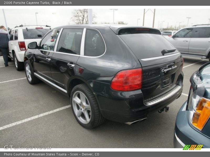 Black / Black 2006 Porsche Cayenne Turbo