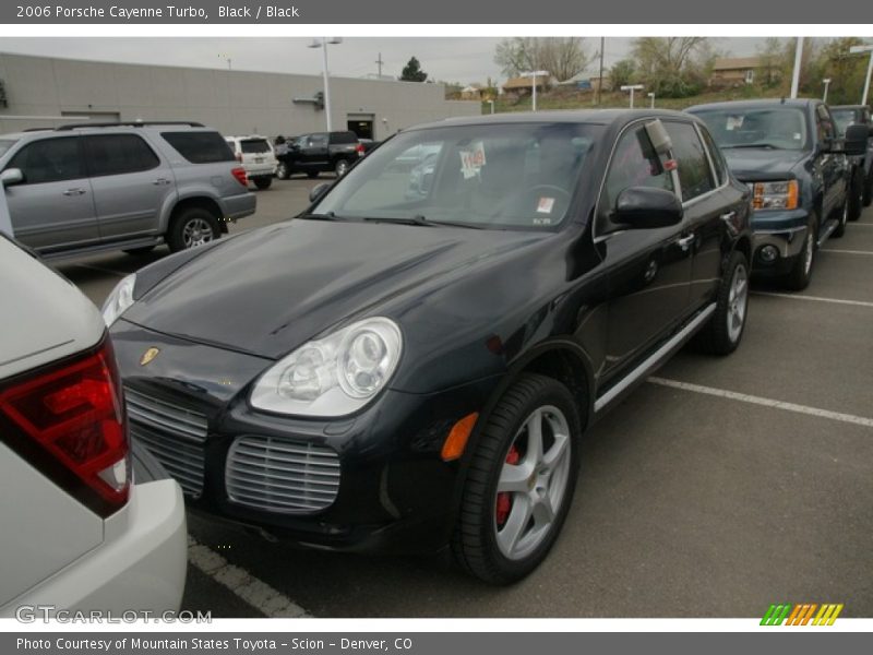 Black / Black 2006 Porsche Cayenne Turbo