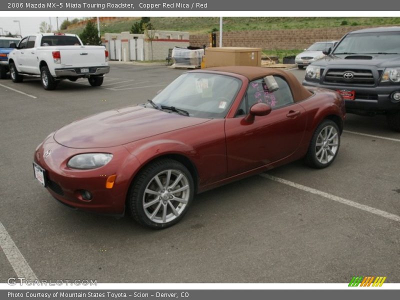 Copper Red Mica / Red 2006 Mazda MX-5 Miata Touring Roadster