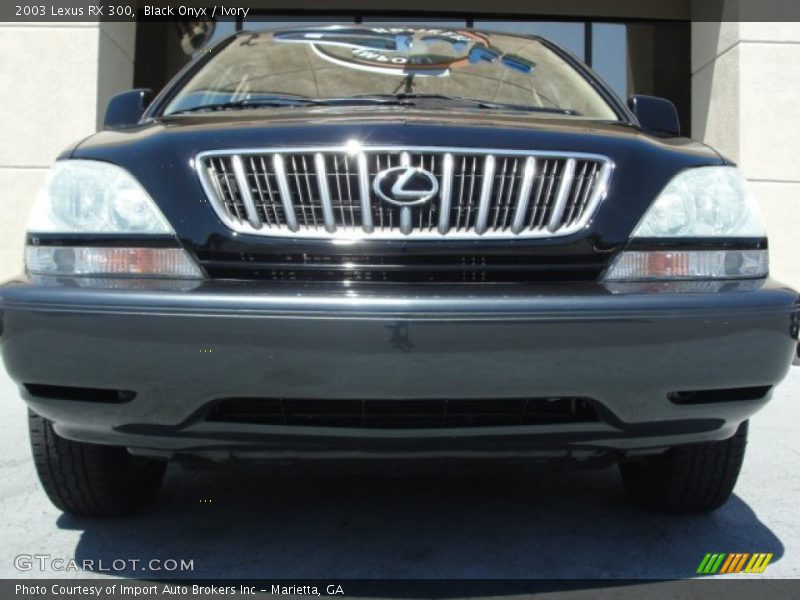 Black Onyx / Ivory 2003 Lexus RX 300