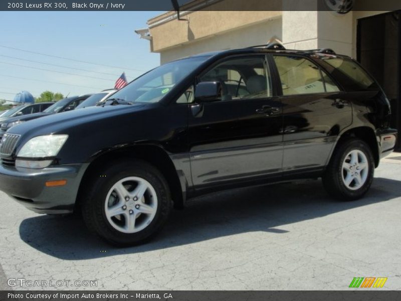 Black Onyx / Ivory 2003 Lexus RX 300