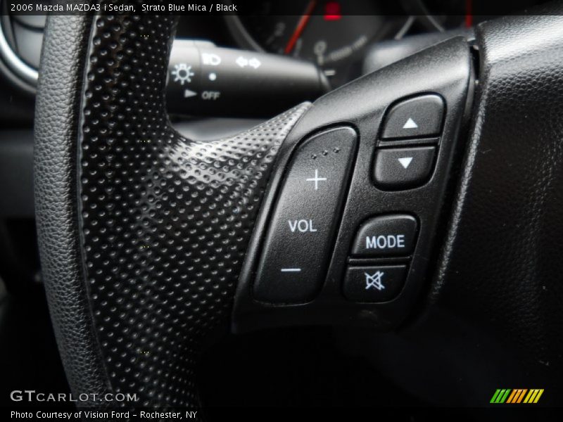 Strato Blue Mica / Black 2006 Mazda MAZDA3 i Sedan
