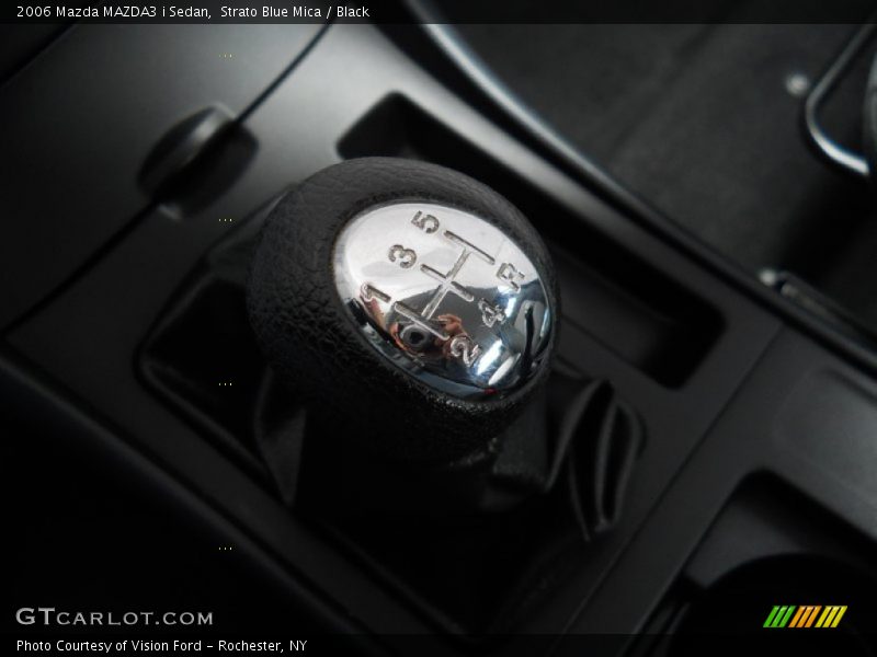 Strato Blue Mica / Black 2006 Mazda MAZDA3 i Sedan