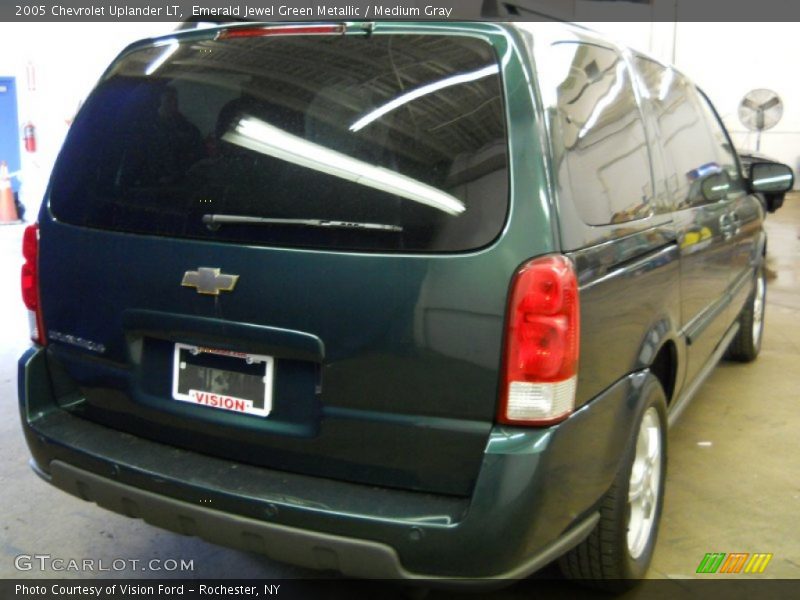 Emerald Jewel Green Metallic / Medium Gray 2005 Chevrolet Uplander LT