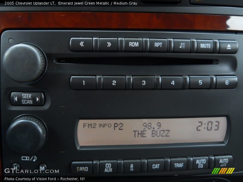 Emerald Jewel Green Metallic / Medium Gray 2005 Chevrolet Uplander LT