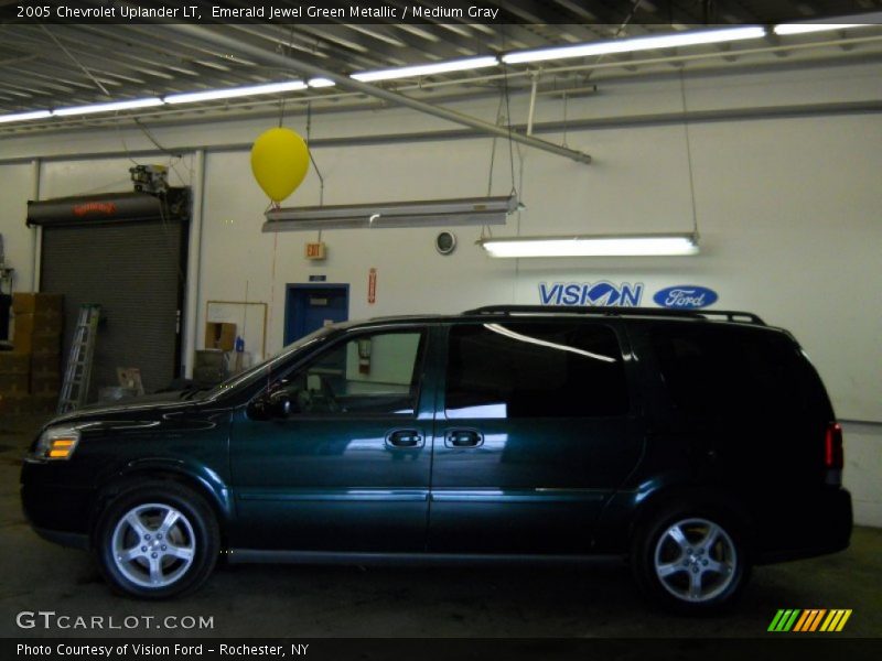 Emerald Jewel Green Metallic / Medium Gray 2005 Chevrolet Uplander LT